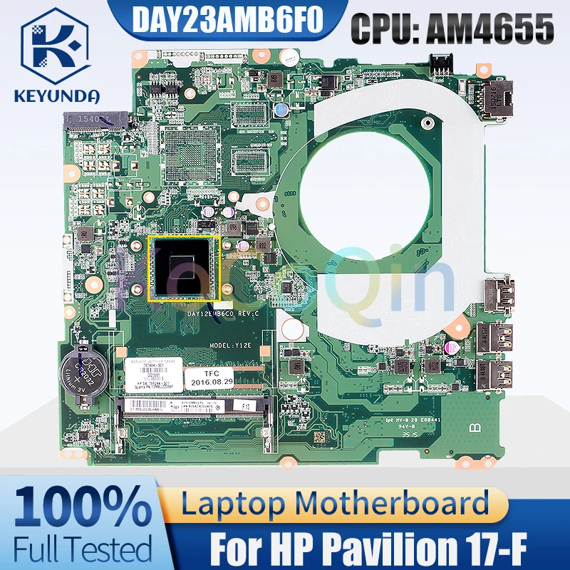 KoCoQin Laptop motherboard For HP Pavilion 17-F 17'1 inch core A10-4655 AM4655 Mainboard DAY23AMB6F0 800233-001 800233-501