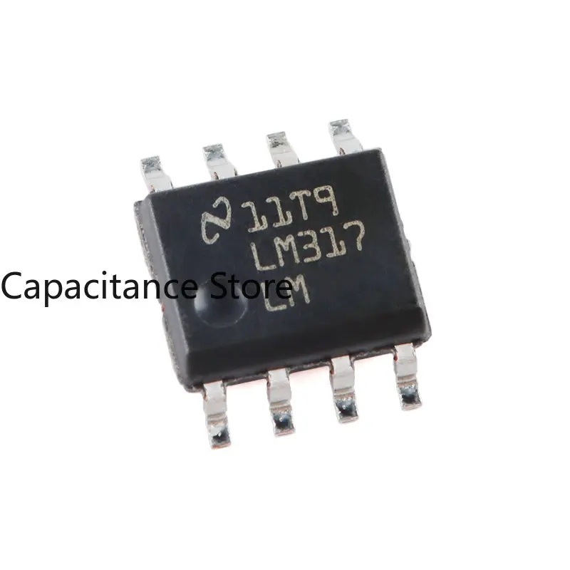 10PCS Original Genuine SMD LM317LMX/NOPB SOIC-8 Adjustable Linear Regulator Chip