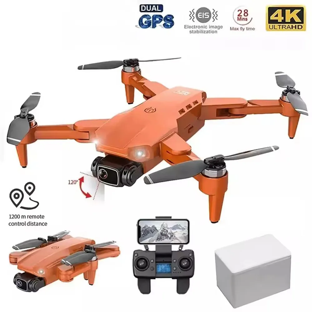 

L900 pro 4K HD двойная камера с GPS 5G WIFI FPV передача в реальном времени бесщеточный двигатель дистанционное дистанционное управление профессиональный дрон 1,2 км