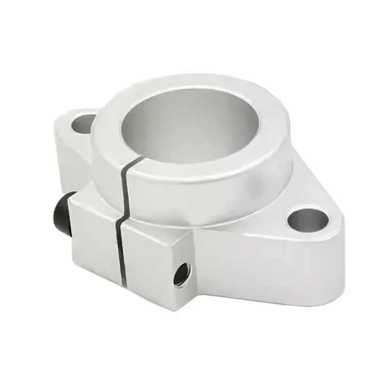 Horizontal Optical Axis Support Seat Aluminum Alloy Rhombic Bracket Linear Bearing Seat Fixed Seat SHF8/10/12/13/16/20