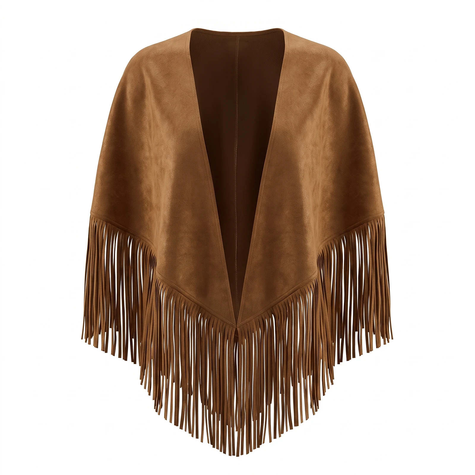 Women Shawl Wraps, Elegant Solid Tasseled Shoulder Cover-up for Daily Party