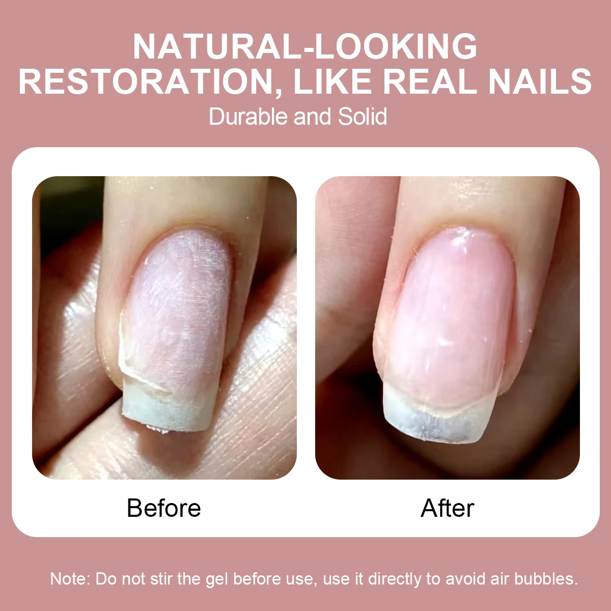 Vernis à ongles multifonctionnel en Fiber de trempage, couche de Base transparente pour le soin des ongles, Fracture, manucure, vernis à ongles, couche de Base UV