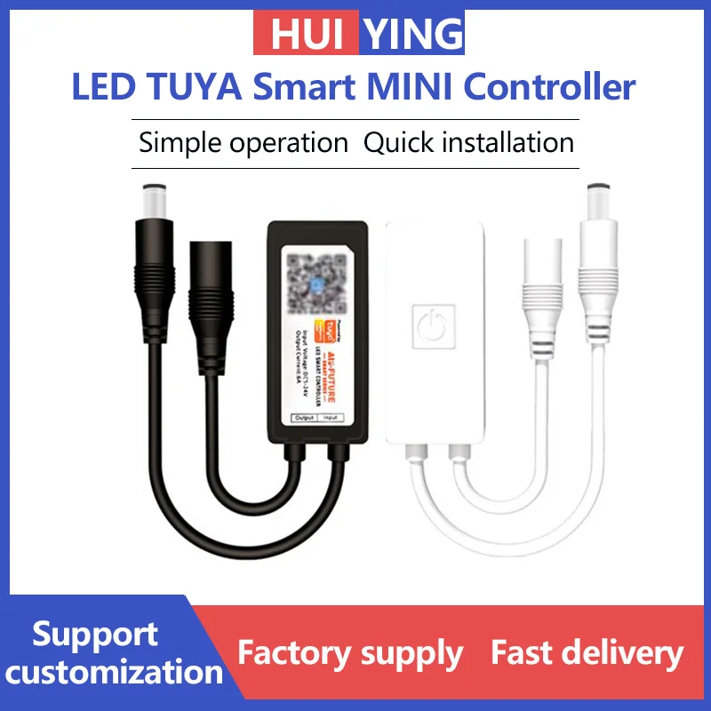 LED Light Strip WIFI Controller COB SMD 5050 2835 Magic Home APP Alexa Google DC USB Plug 12V 24V Dimmer Dimming CCT RGB SP107E