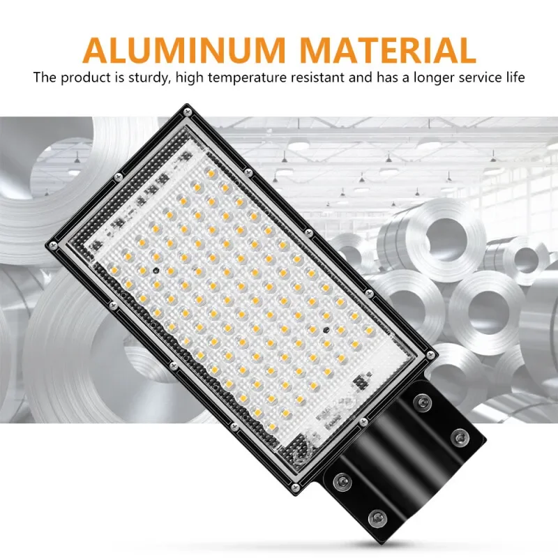 가로등 25W 50W 100W 200W 홍수 빛 LED 조명 방수 벽 램프 220V 정원 가로등 반사판 스포트라이트 거리