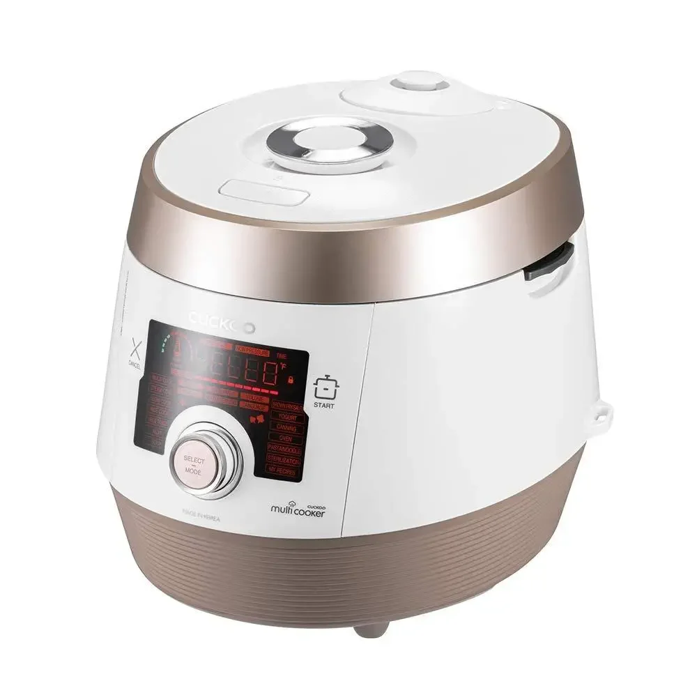 Electric Pressure Cooker Multi-Function Slow Cook Rice Steamer Sous Vide Porridge 14 Menu Smart LED Display Nonstick Pot Safe