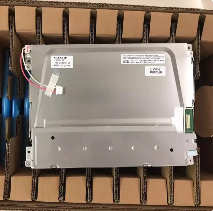 Original LQ10D36A 10,4 polegadas 640 × 480 VGA, teste de tela LCD industrial 76PPI