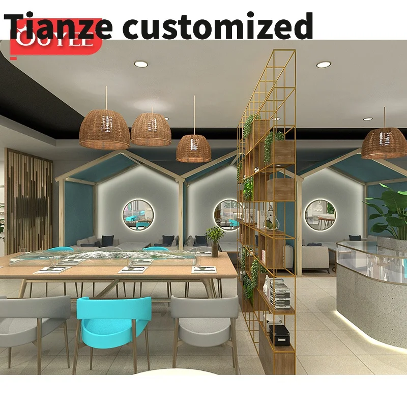 

Customized-Cafe Counter Bar Furniture Coffee Shop Kiosk Designs Bakery Coffee Display Counter Coffee Shop Decoration Designs