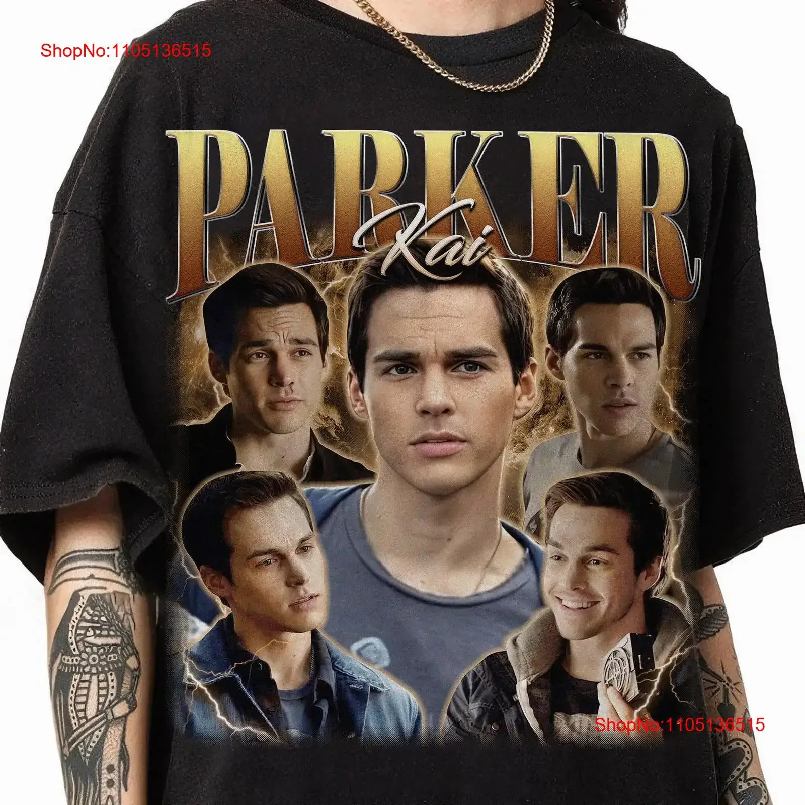 The Vampire Kai Parker Homage T Shirt Vintage Bootleg F vintage Washed Casual Top For Everyday Wear streetwear fashion Soft