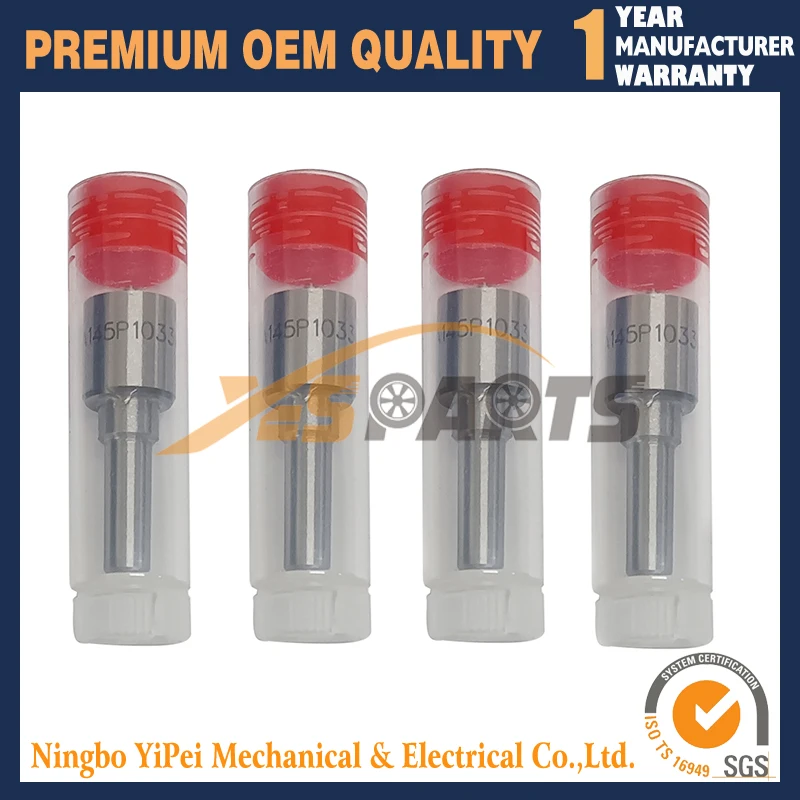 

4pc Injector Nozzle DLLA145P1033 for Kubota V3800 V3800T