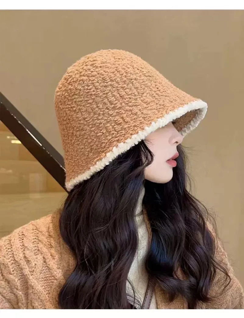 Simple Fashion hat Personality Warm Knitted Women's hat Minimalist Seasonal hat for Layering