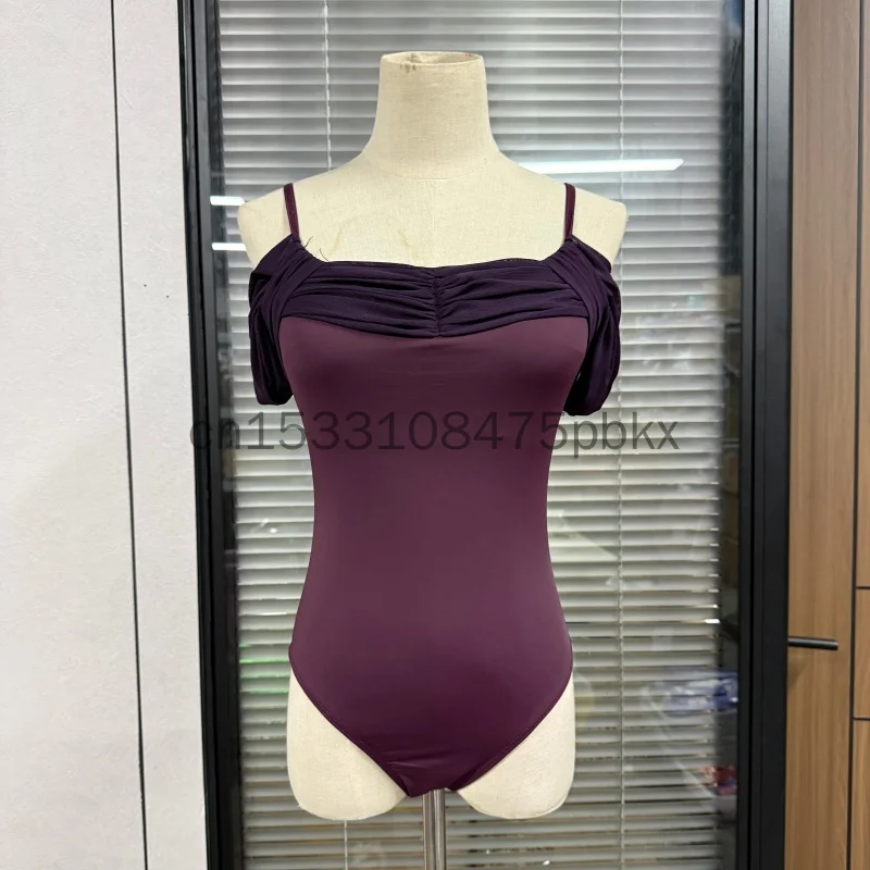 leotardos-de-pratica-de-danca-para-mulheres-leotardo-de-ginastica-adulto-bodysuit-de-yoga-com-mangas-curtas-e-detalhes-em-rede-roupa-de-danca-para-bailarinas