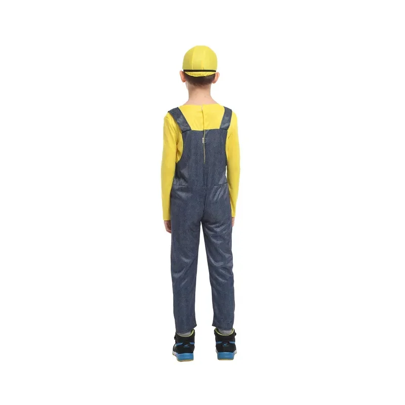 Minion Anime Volledige Familie Cosplay Kostuum Jongen Meisje Jumpsuits Kids Maskerade Verachtelijk Me Carnaval Feest Verkleed Carnaval Carnaval