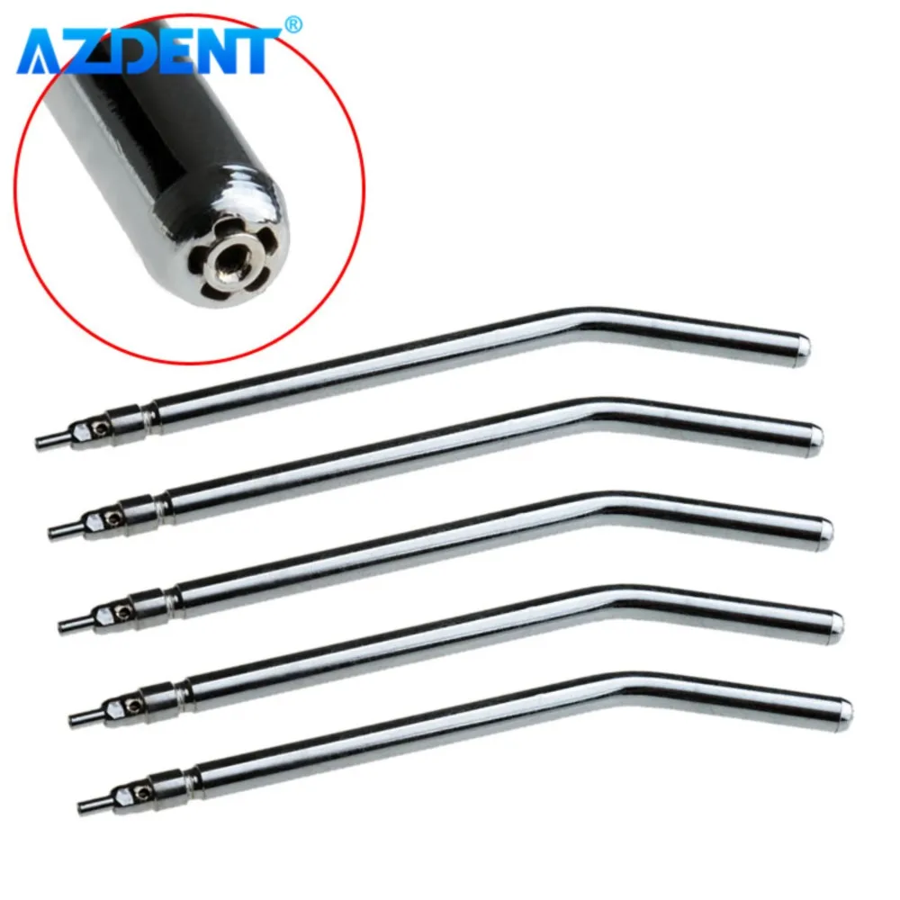 5PCS Dental Spray Nozzles Tips AZDENT Copper Material Sterilizable for 3 Way Air Water Syringe Dentistry Tool Instrument