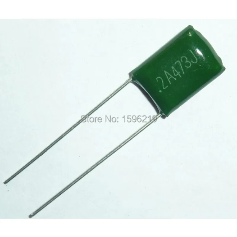 

200pcs Mylar Film Capacitor 100V 2A473J 0.047uF 47nF 2A473 5% Polyester Film capacitor - Free Shipping