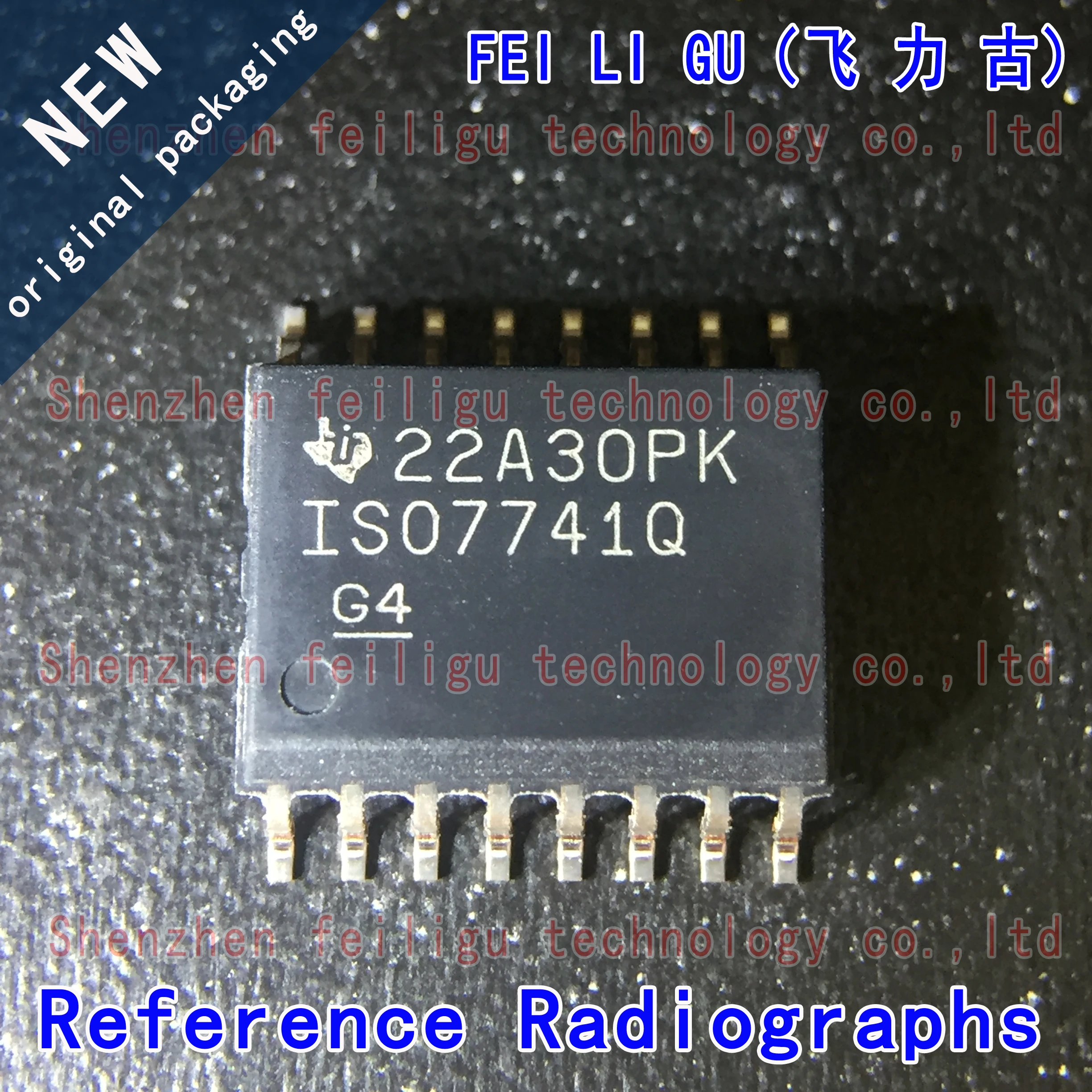 1 ~ 30 Stuks 100% Nieuwe Originele Iso7741qdvrq1 Iso7741q Iso7741 Pakket: Sop16 Digitale Isolator Chip