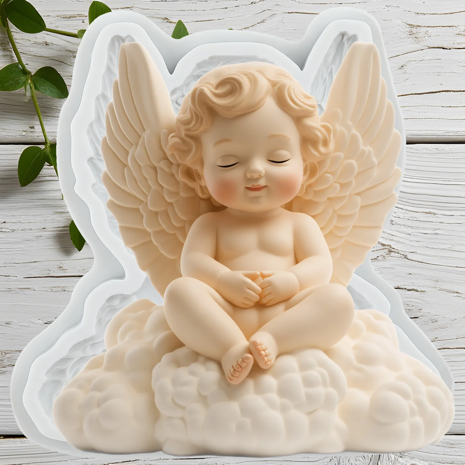 Angel Baby Silicone Molds Doll Fondant Cake Decorating Tools Cupcake Topper Candy Craft Gum Paste Polymer Clay