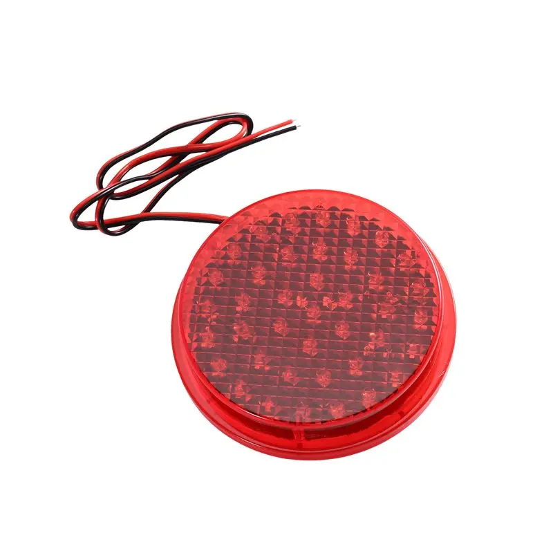 Smart Portable LED Traffic Signal Light Module 100Mm Diameter DC 12V LED Traffic Lamp No Visor Light Lampwick