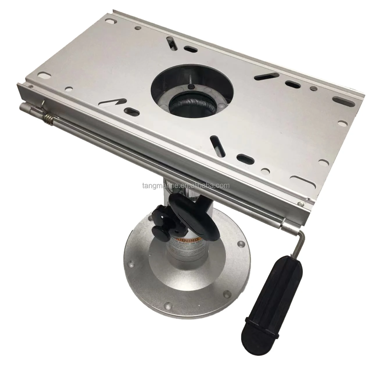

Alloy Adjustable Boat Seat Aluminum Pedestal with Slider