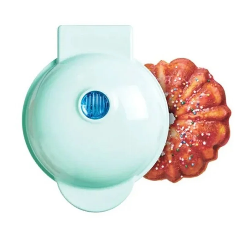 BBNV-Min Make-Waffle Household Pumpkin Pie Machine Children Breakfast Machine Mini Baking Machine Mini Machine