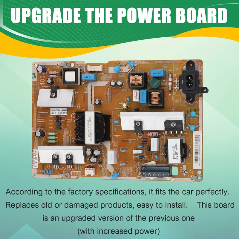 For Samsung UA58J50SWAJ UA58H5288AJ Power Panel BN44-00787A L58GFB ESM Upgraded