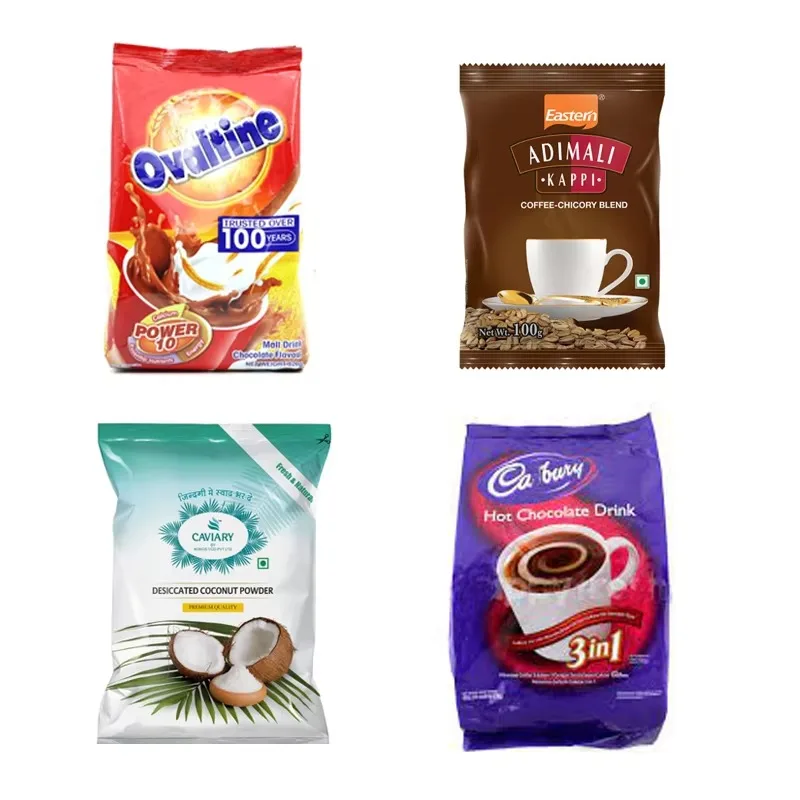 Powder Fill Automatic Vertical Packing 100g 200g 500g 1kg Sachet Packaging Machine Cocoa Powder Packing Machine