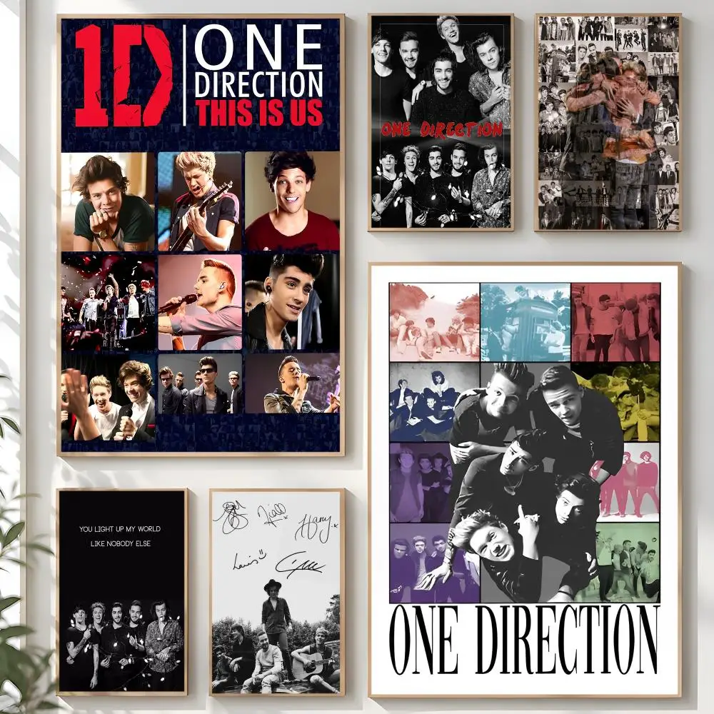 O-One Band D-Directions Music Classic Poster Creative Room Art For Dorm Bedroom Study Apartment Home Gift