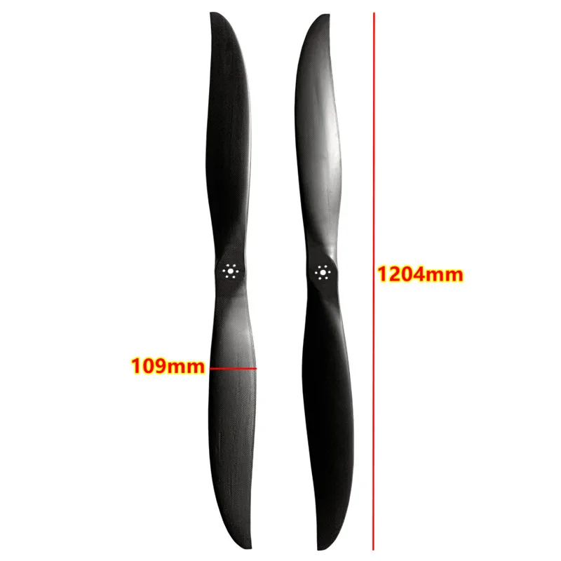 XAERO 47 Zoll 4714 Kohlefaser 2-Blatt-Propeller für MAD30 Motor UAV – Detail 13