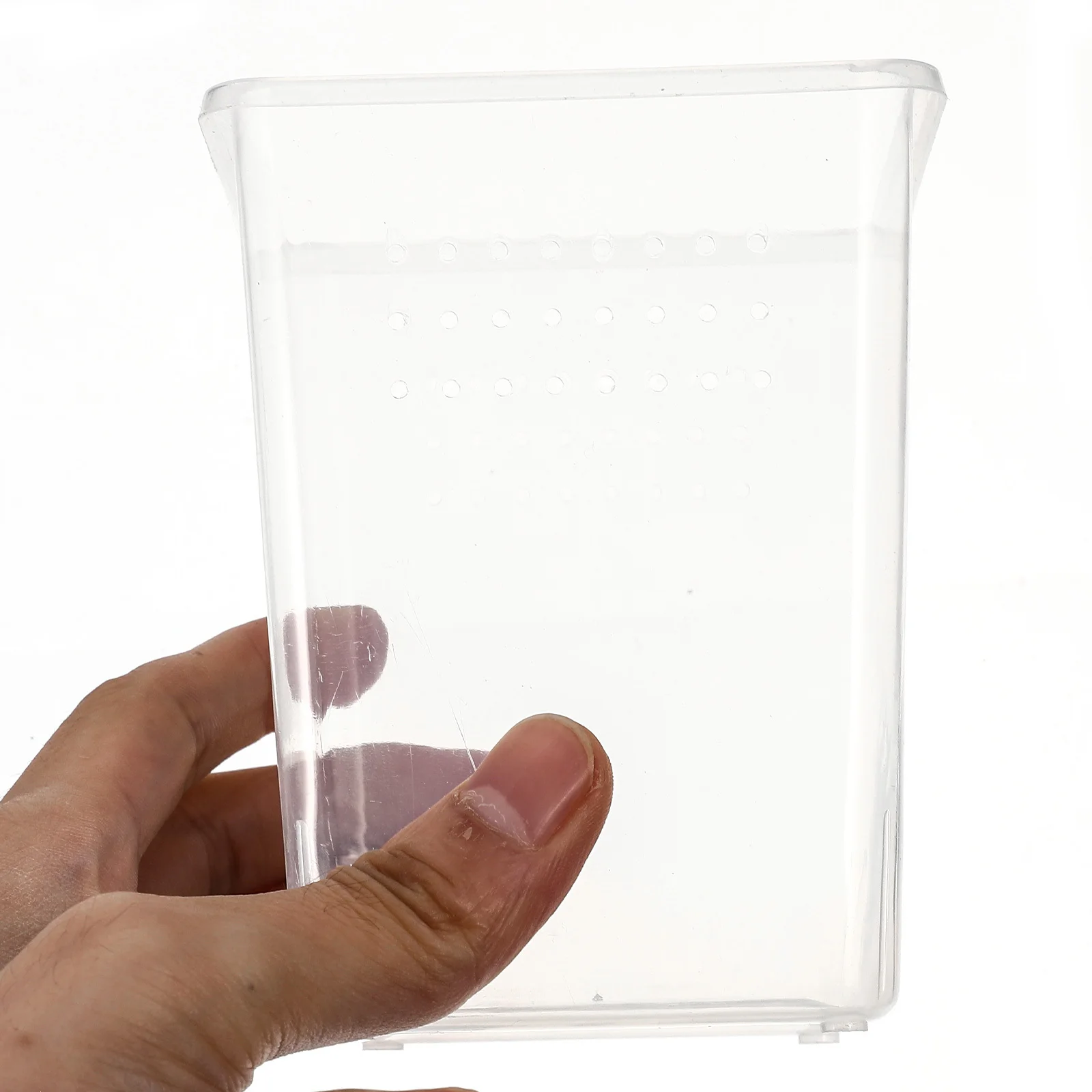 

3Pcs Habitat Breeder Boxes Small Enclosures Lightweight Reptile Feed Bins Spider Incubators Tarantula Feeding Enclosures