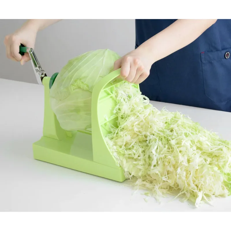 

Multi functional adjustable thickness vegetable spiral slicer