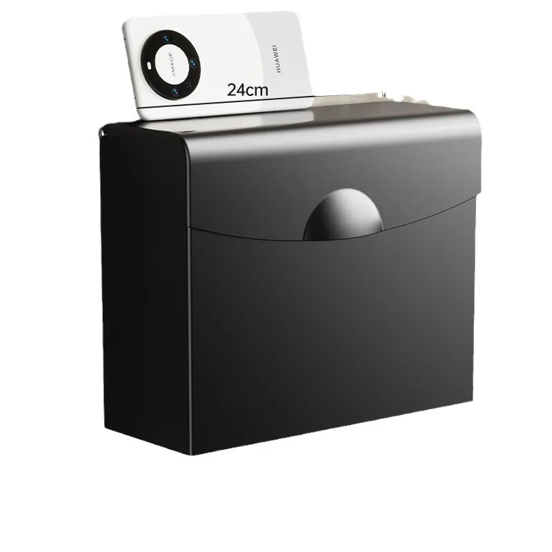 Bad Edelstahl Tissue Box Wc Stroh Papier Box Badezimmer Wand-montiert Wc Papier Box Handtuch Halter Papier rack