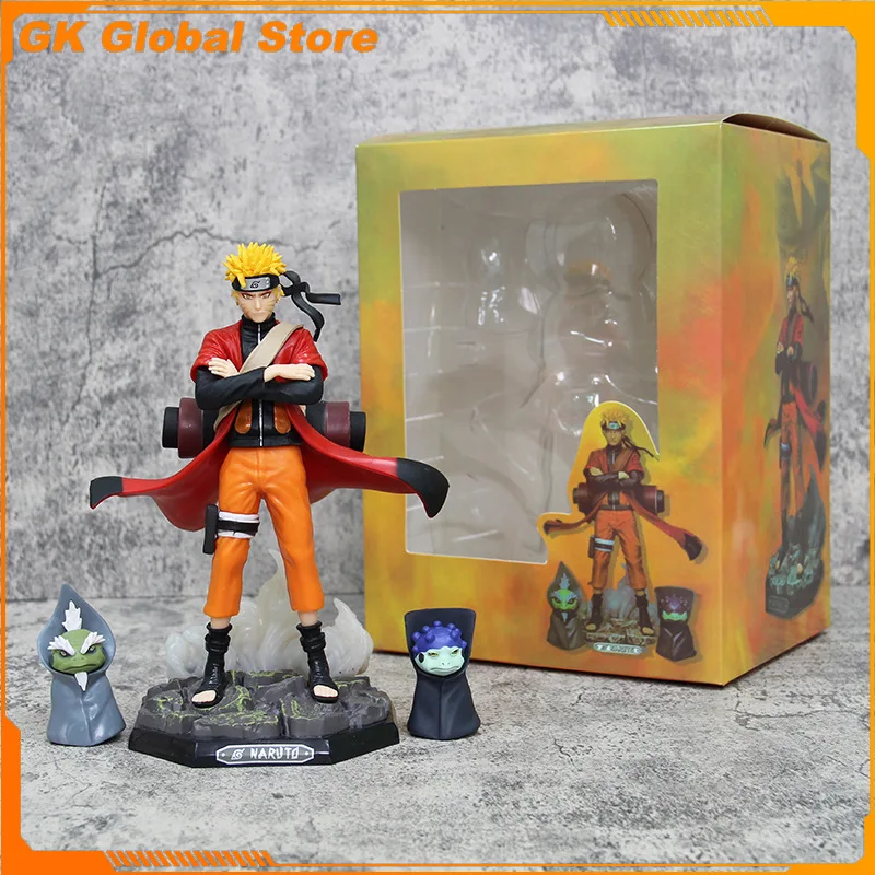 

22 см новая аниме-фигурка Наруто Узумаки Наруто периферийные устройства ПВХ модель светящаяся статуя украшения для рабочего стола подарки на день рождения игрушки