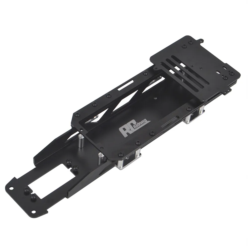 Aluminum Long Main Chassis for Traxxas Stampede XL5 /Stampede VXL Craniac Skully 2WD 1/10 Monster Truck 3622X 3622R Upgrades