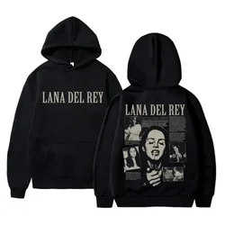 Lana Del Rey Hoodie Music Album Women Men Fashion Cotton Sweatshirt Print Oversized Pullover Hoodies Female Winter Top Clothing