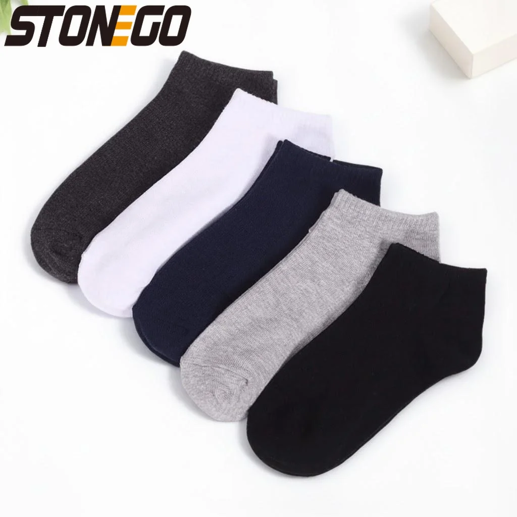 

Унисекс хлопковые носки-невидимки: дышащие, повседневные, короткие, комфортные, влагоотводящие, однотонные – для делового и повседневного ношения