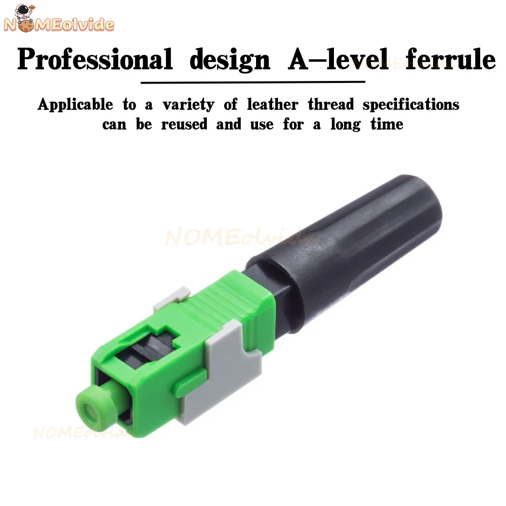 Fast Connector SC UPC/APC Single-Mode Fiber Optic Quick connector FTTH Cold Connector Tool Field Assembly Adapter