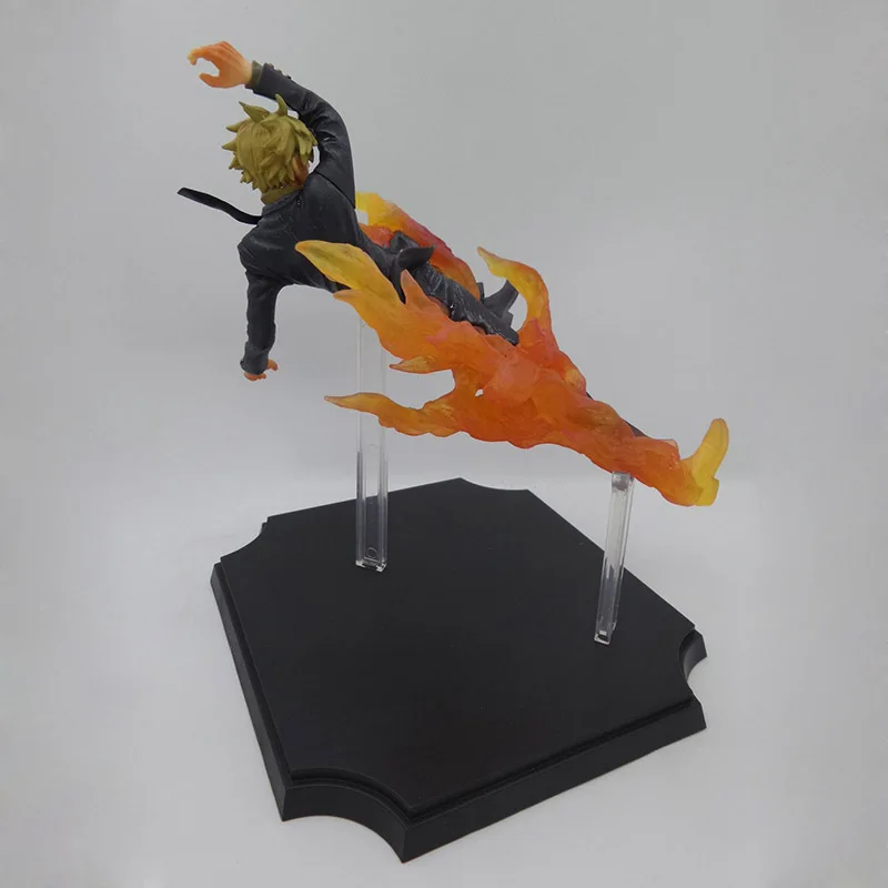 18 センチメートルワンピースバトルバージョン魂テクニックサンジアニメフィギュアモデル像コレクションデスクトップ装飾飾りおもちゃギフト