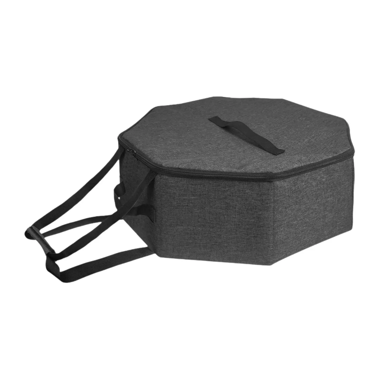 Hat Box for Travel with Zipper with Carry Handles Men Women Cowboy Cap Organizer