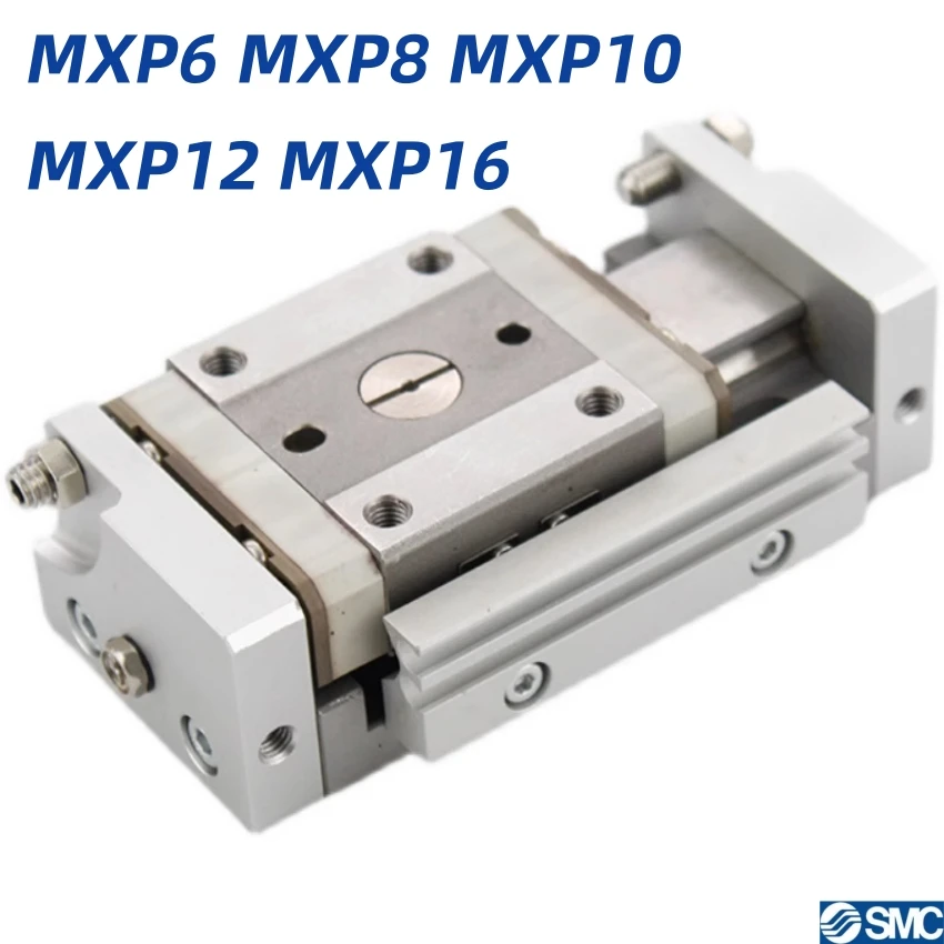 

MXP Series SMC MXP6-5 MXP6-10 MXPJ6-5 MXPJ6-10 MXP8-10 MXP8-20 MXP10-10 MXP10-20 MXP12-15 MXP12-25 Air Slide Table