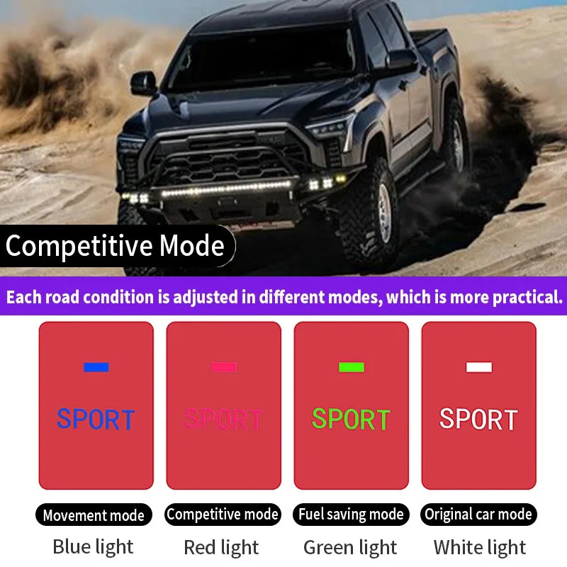 Electronic Throttle Response Controller Accelerator Booster For 11-21 Toyota Tundra, Fix Sluggish Stand‑still Acceleration