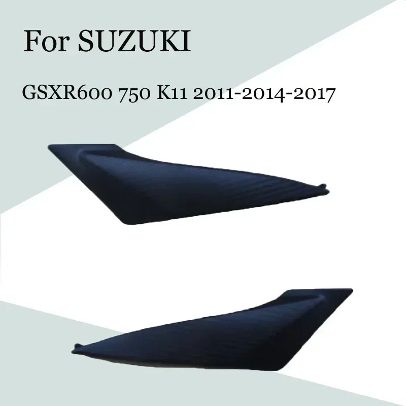 Para SUZUKI GSXR600 750 K11 2011-2014-2017 accesorios de motocicleta tanque de combustible placa pequeña izquierda y derecha ABS carenado de inyección