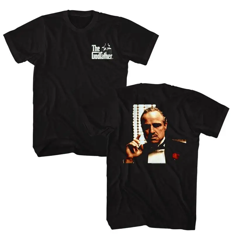 The Godfather Movie Logo Don Vito Corleone Bust Photo Men's T Shirt