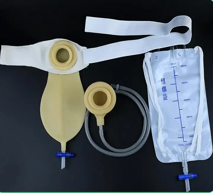 Colostomy Bags Ostomy Belt (Latex bladder ostomy bag) Waist Side Pocket Drainable Pouch Ostomy Belt For daily night use