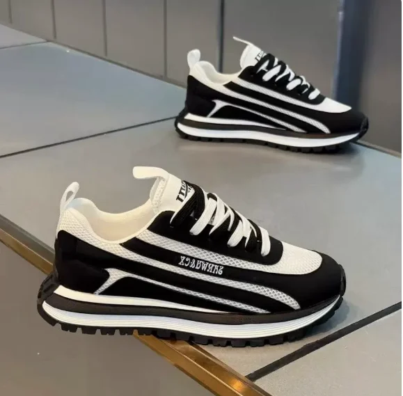 Minimalist Street Men Sneakers Soft Elastic Insole Flexible Sole All Match Fashion Casual Sports Walking Shoes For Men