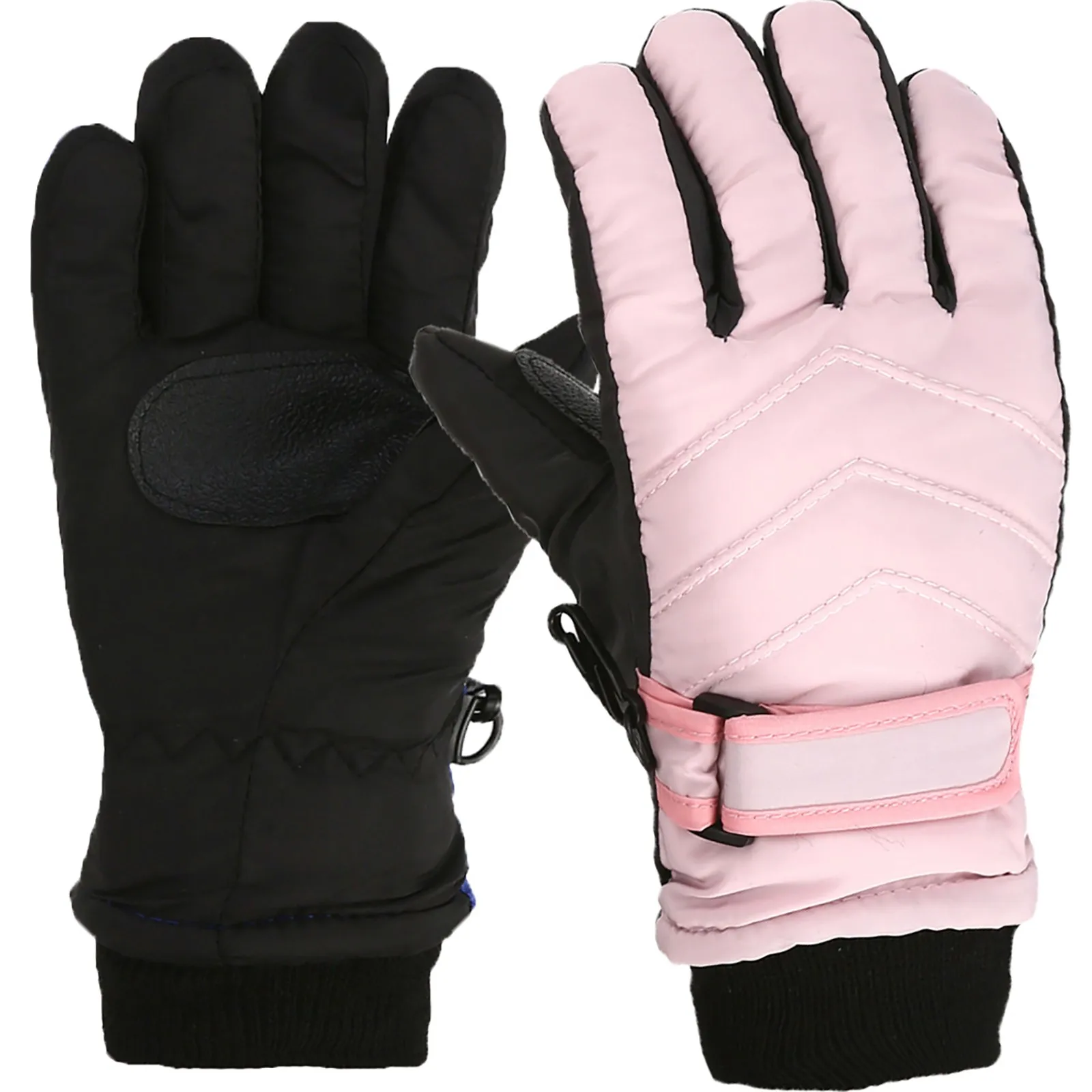 Upgraded Outdoor Children's Ski Gloves Cycling Gloves Winter Mountaineering Warm Gloves Waterproof Ski Gloves