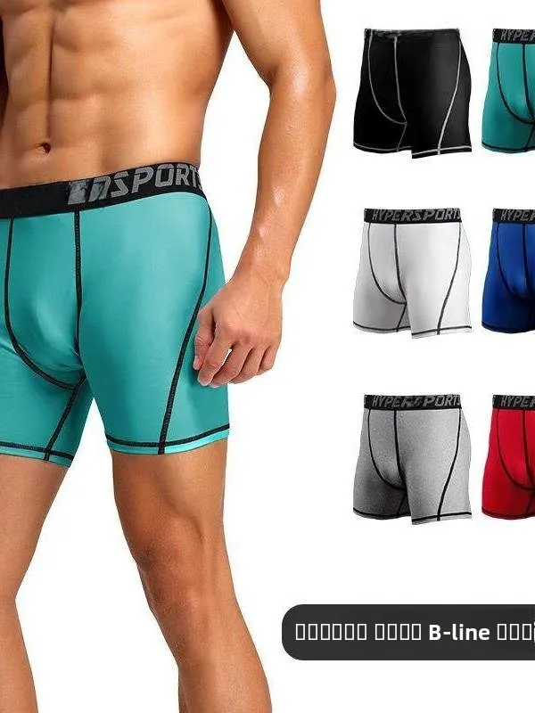 

Men's Crion Gym Underwear Running orts Sport Polyester Fiber mid Waist Cleanfit Sle Bright Tead Detail Fitn Wear