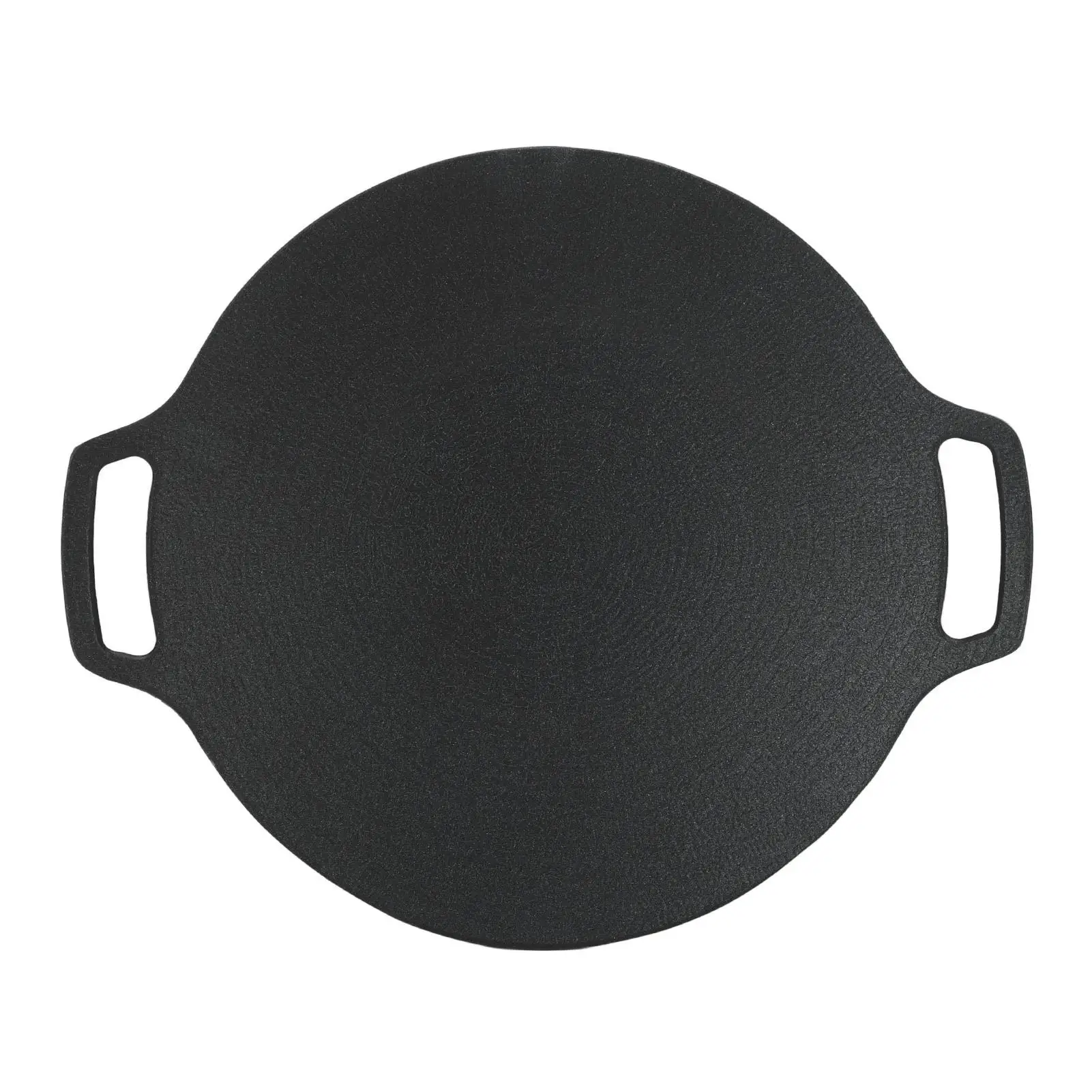 Korean BBQ Grill Pan Non-Stick Coating for gas Cooker for outdoor Camping Double Handle Griddle