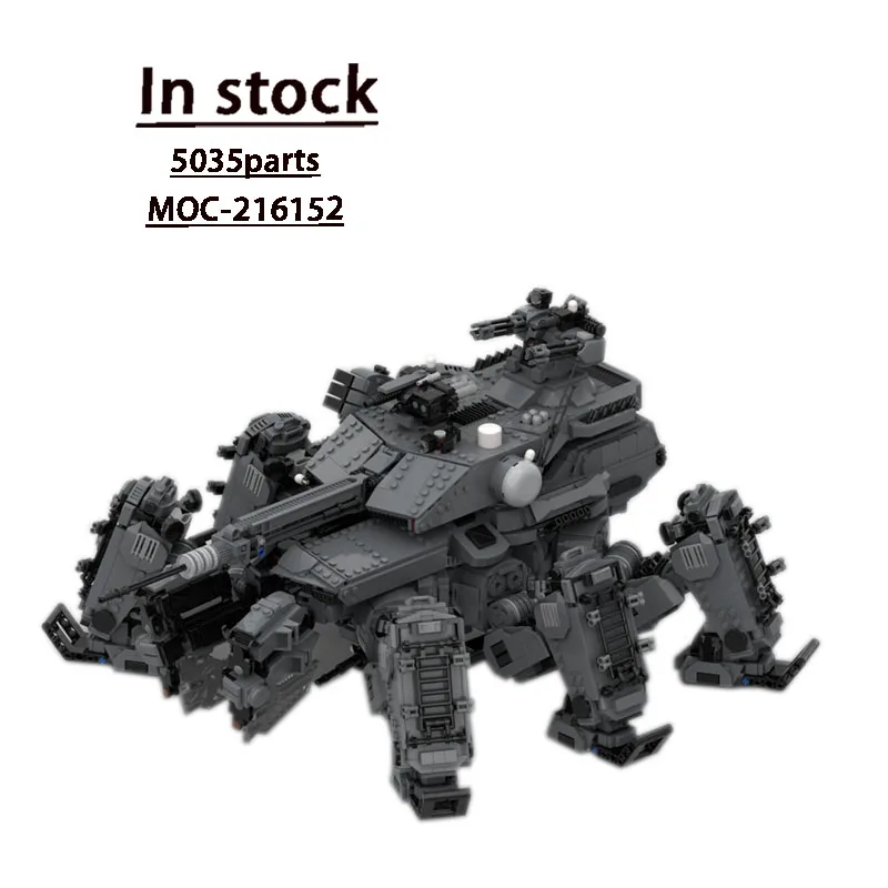 

MOC-216152 Tank Robot Building Blocks Model5035Parts MOC Creative Boy Kids Birthday Building Blocks Christmas Building Block Toy