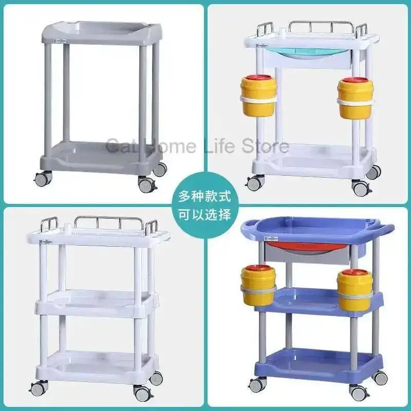 Carrello Ruota di bellezza con salone Officina Carrello Carritos Mobili per salone Salone di bellezza Organizzatori Werkzeugwagen Attrezzatura da barbiere