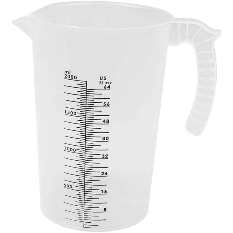 

Многоцелевой мерный кувшин — 64 унции. Полупрозрачный