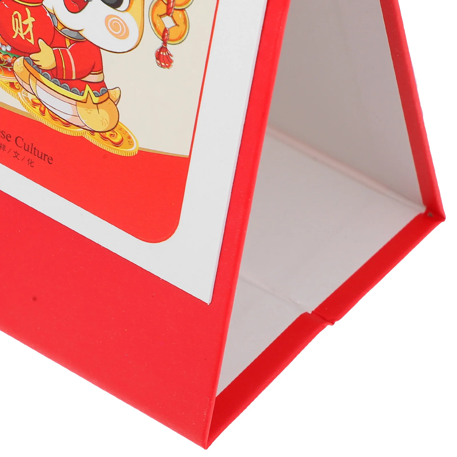 2025 Chinese Lunar Year Desk Calendar Yearly Planner Traditional Design Monthly Schedule Elegant Decorative Gift